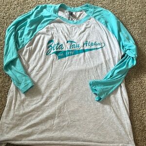 ZETA TAU ALPHA vintage baseball tee
